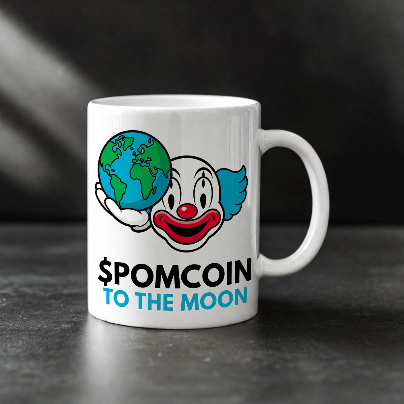 $POMCOIN to the Moon Mug