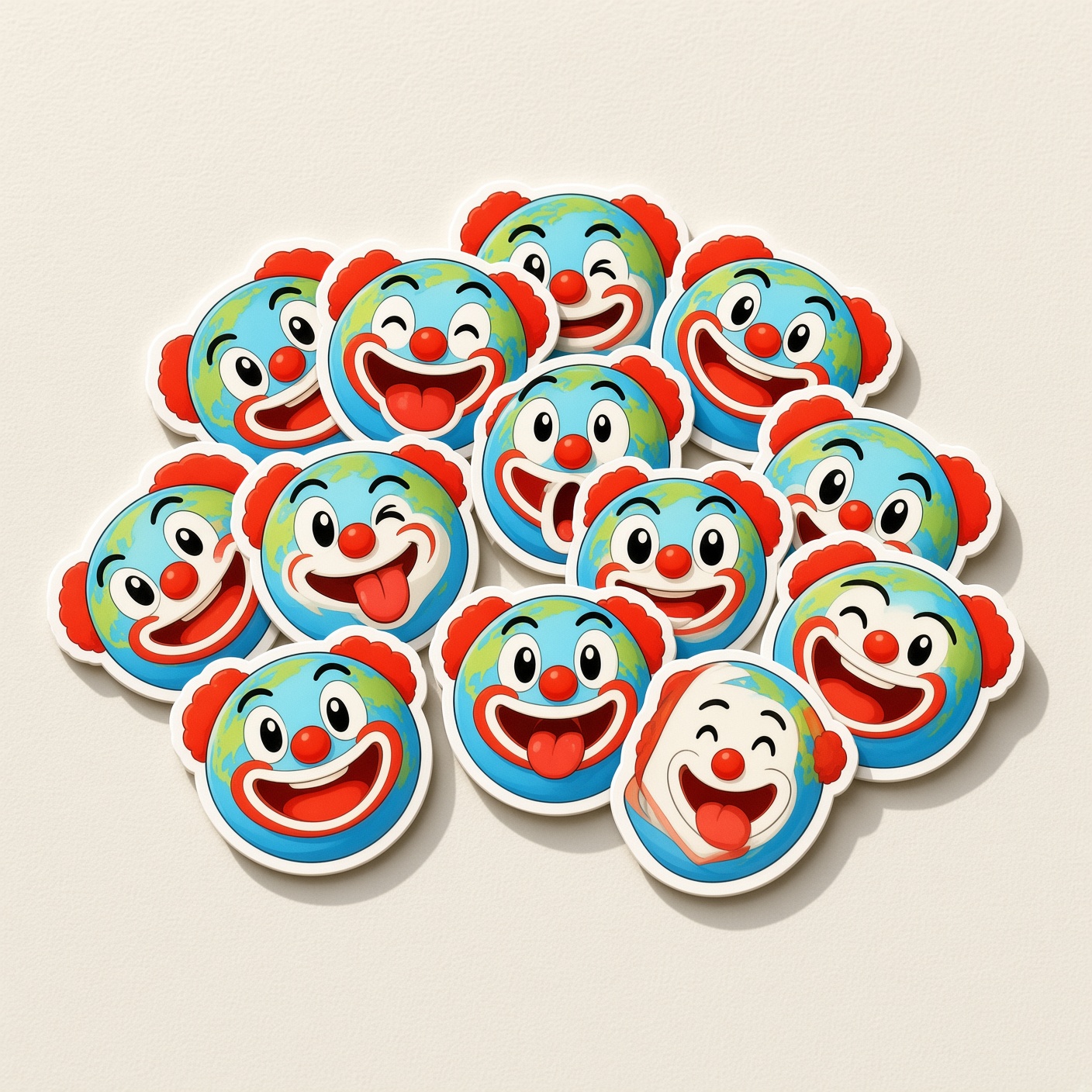 Clown Economy Sticker Pack